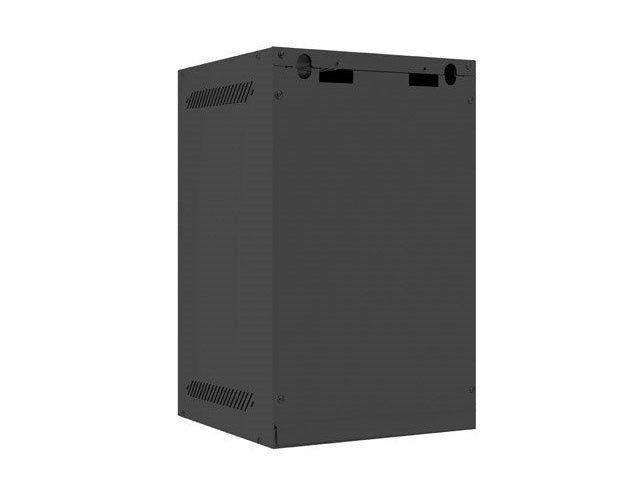 Lanberg Rack Wandschrank 25,40cm (10") 9U/280X310 Glastür black (WF10-2309-10B) afbeelding 2