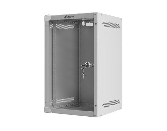Lanberg wall-mount cabinet 10  9U (280x310  gray) afbeelding 2