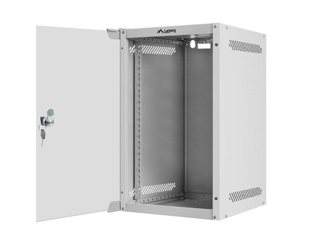 Lanberg wall-mount cabinet 10  9U (280x310  gray) afbeelding 5