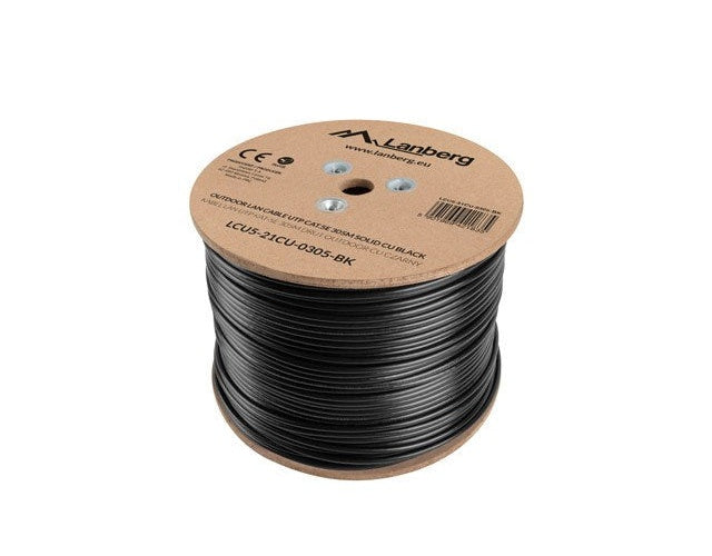 LANBERG EXTERNAL CABLE UTP CAT.5E 305M WIRE CU afbeelding 1