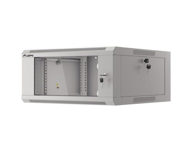 Lanberg WFFA-5604-10S rack cabinet 4U Wall mounted rack Grey afbeelding 5