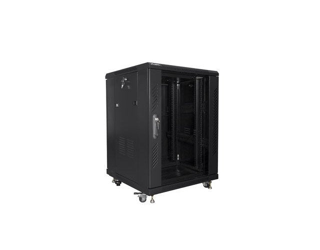 LANBERG FREE-STANDING 19  RACK CABINET 15U 600X600 BLACK afbeelding 2