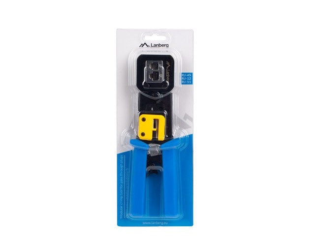 LANBERG RJ45  RJ12  RJ11 CONECTOR RECTO CRIMPADORA - 5901969424027 - image 3