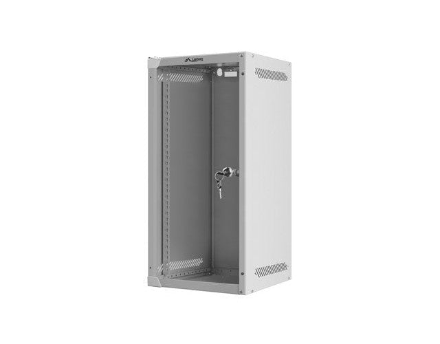 Lanberg WF10-2312-10S rack cabinet 12U Wall mounted rack Grey afbeelding 4
