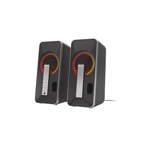 GENESIS Helium 100 BT RGB speaker set 10 W PC/Laptop Black  Silver 2.0 channels Bluetooth afbeelding 6