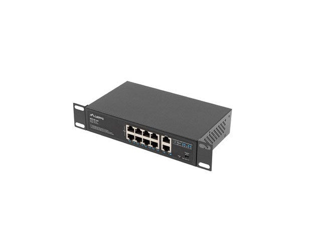 Lanberg Switch PoE+ Rack 10 /19   RSFE-8P-2GE-120 afbeelding 6