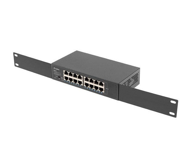 Lanberg Switch 16X 1GB Gigabit Ethernet Rack 10/19 (RSGE-16) afbeelding 3