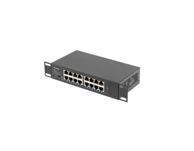 Lanberg Switch 16X 1GB Gigabit Ethernet Rack 10/19 (RSGE-16) afbeelding 4