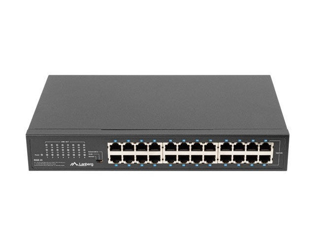 Lanberg Switch RSGE-24 Rack 19   (24-port  1Gb) afbeelding 1