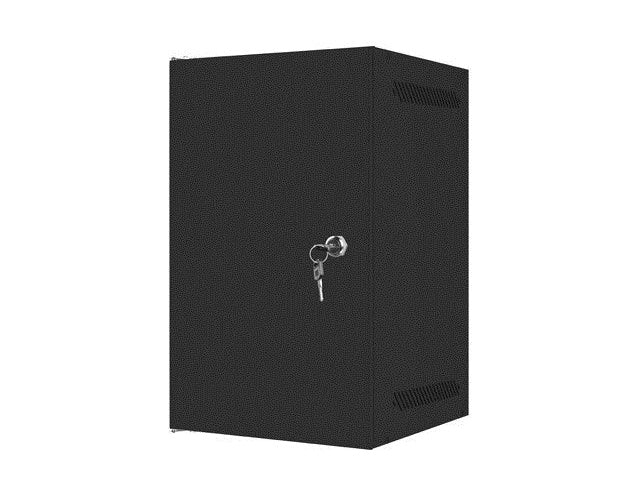 LANBERG 10  WALL-MOUNTED RACK CABINET 9U (280X310  BLACK) afbeelding 1