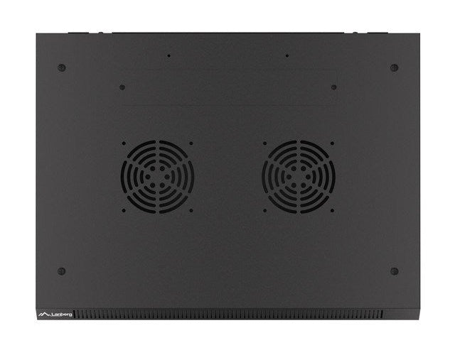 Lanberg WF01-6406-00B rack cabinet 6U Wall mounted rack Black afbeelding 3