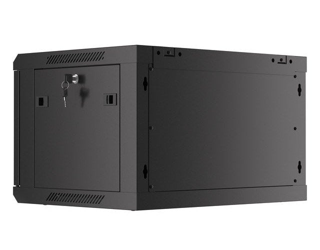 Lanberg WF01-6406-00B rack cabinet 6U Wall mounted rack Black afbeelding 5
