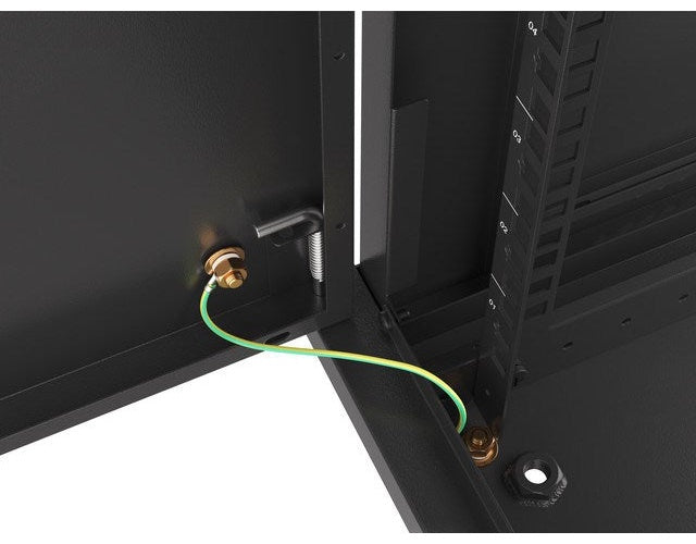 Lanberg WF01-6406-00B rack cabinet 6U Wall mounted rack Black afbeelding 6