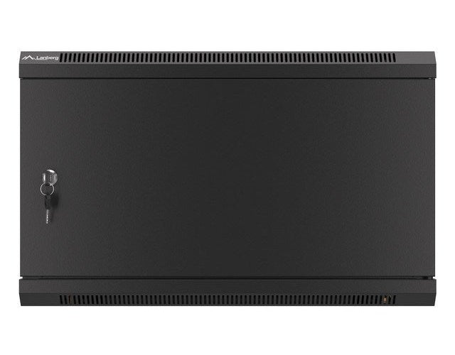 Lanberg WF01-6606-00B rack cabinet 6U Wall mounted rack Black afbeelding 5