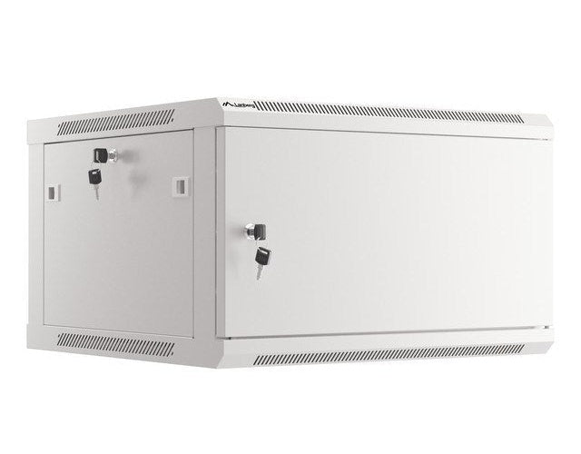 Lanberg WF01-6606-00S rack cabinet 6U Wall mounted rack Grey afbeelding 1