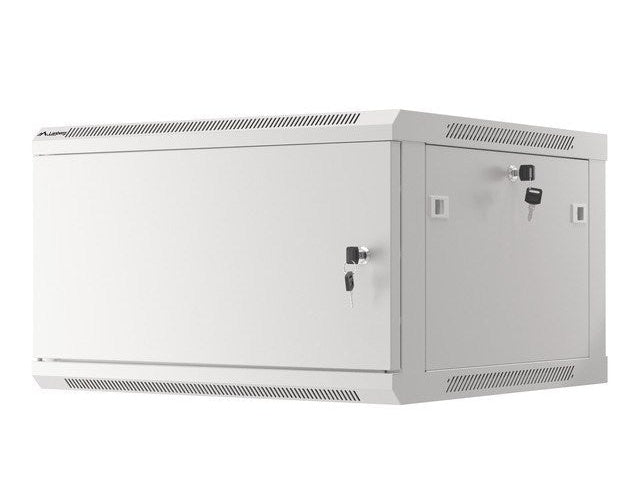 Lanberg WF01-6606-00S rack cabinet 6U Wall mounted rack Grey afbeelding 3