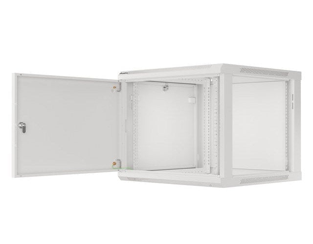 Lanberg WF01-6609-00S rack cabinet 9U Wall mounted rack Grey afbeelding 1