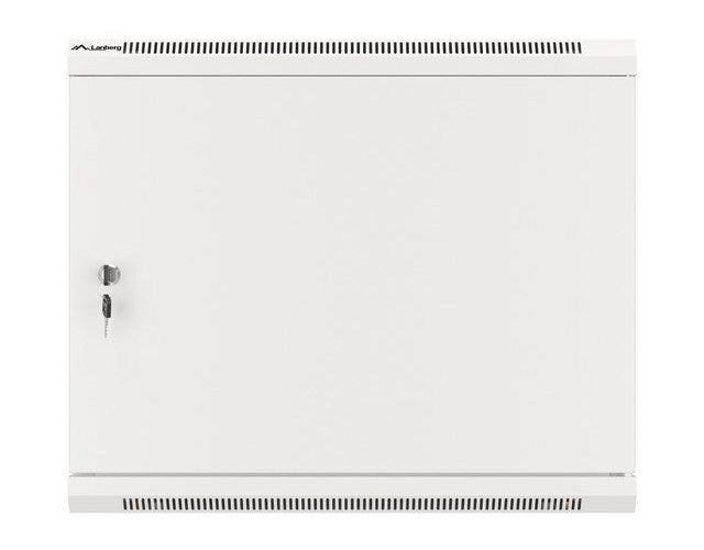 Lanberg WF01-6609-00S rack cabinet 9U Wall mounted rack Grey afbeelding 4
