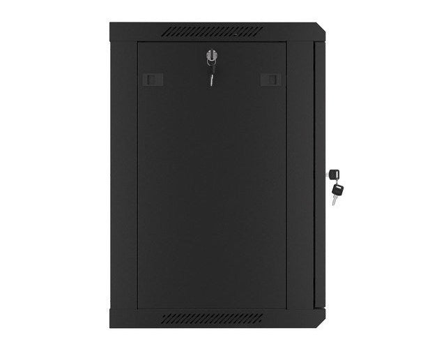 Lanberg WF01-6412-00B rack cabinet 12U Wall mounted rack Black afbeelding 5