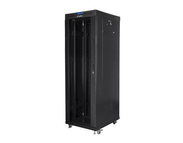 Lanberg FF01-6837-12BL rack cabinet 37U Freestanding rack Black afbeelding 1