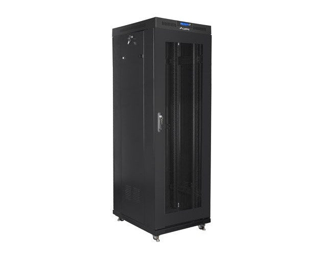 Lanberg FF01-6837-23BL rack cabinet 37U Freestanding rack Black afbeelding 1