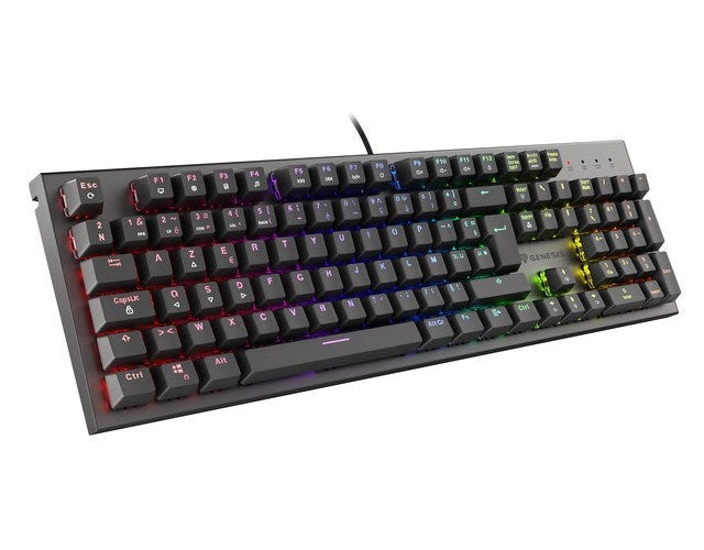 Genesis Gaming Tastatur THOR 300 RGB red kabelgeb. (FR) (NKG-1855) afbeelding 1