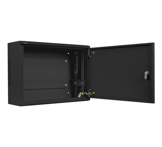 Lanberg WAF1-5203-04-00B rack cabinet 4U Wall mounted rack Black afbeelding 2