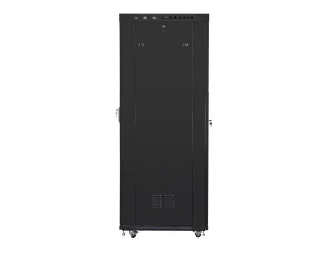 Lanberg FF01-8027-23BL rack cabinet 27U Freestanding rack Black afbeelding 1