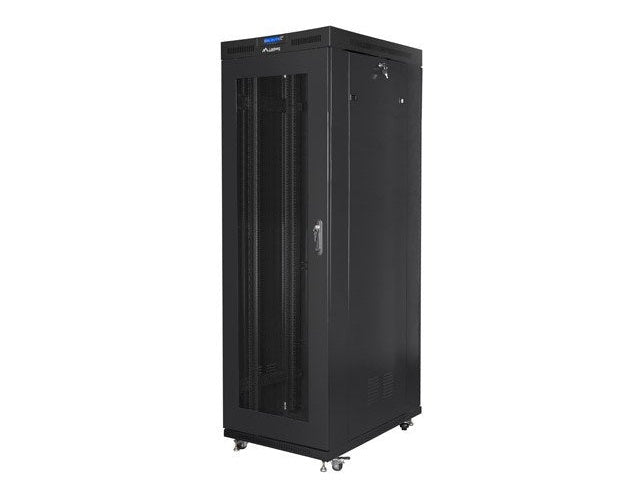 Lanberg FF01-8027-23BL rack cabinet 27U Freestanding rack Black afbeelding 2