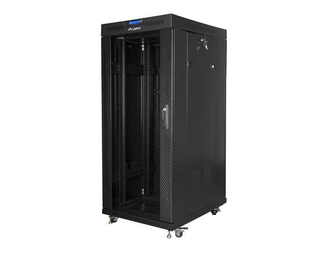 Lanberg FF01-8037-12BL rack cabinet 37U Freestanding rack Black afbeelding 1