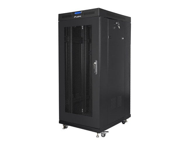 Lanberg FF01-8015-23BL rack cabinet 15U Freestanding rack Black afbeelding 2