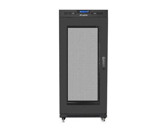 Lanberg FF01-8015-23BL rack cabinet 15U Freestanding rack Black afbeelding 4