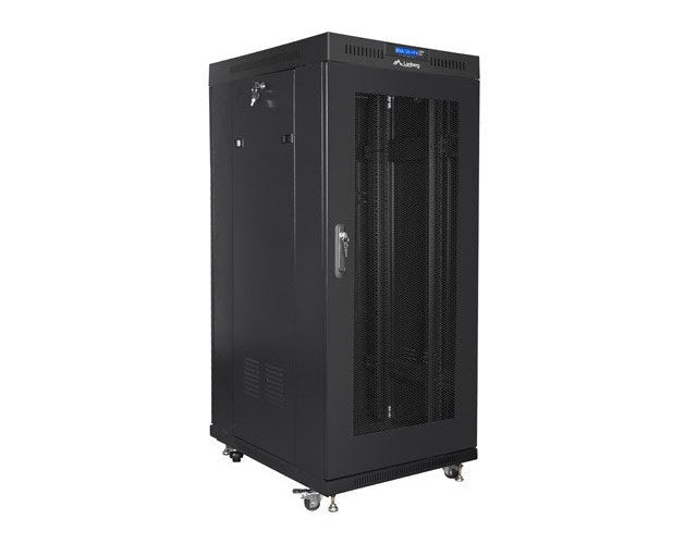 Lanberg FF01-8015-23BL rack cabinet 15U Freestanding rack Black afbeelding 5