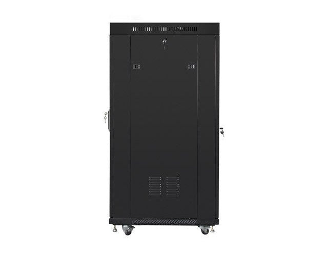 Lanberg FF01-8822-12BL rack cabinet 22U Freestanding rack Black afbeelding 3