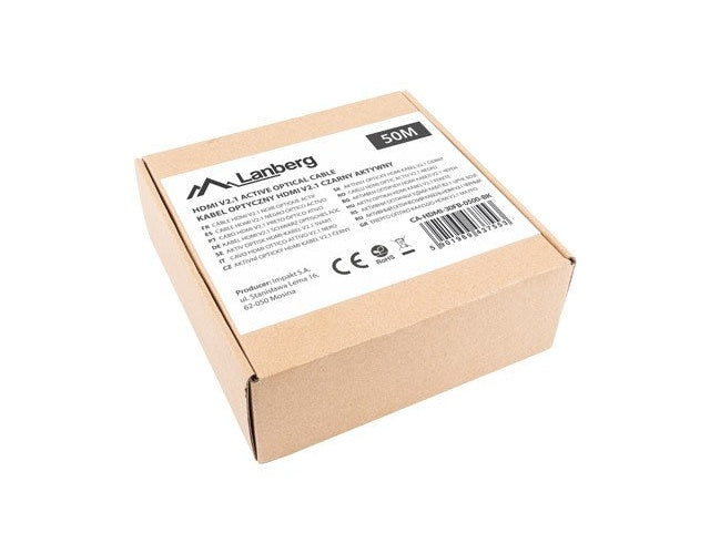 LANBERG CABLE HDMI M/M V2.1 50M 8K OPTICAL AOC afbeelding 2