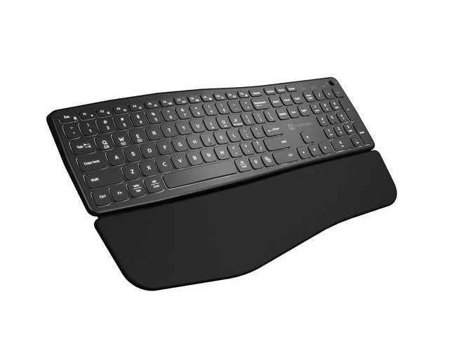 NATEC PORIFERA keyboard Home/Office Bluetooth QWERTY US International Black afbeelding 2