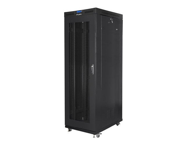 Lanberg FF01-8227-23BL rack cabinet 27U Freestanding rack Black afbeelding 6