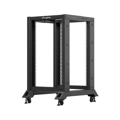 OPEN RACK 18U 600X800 BLACK LANBERG afbeelding 2