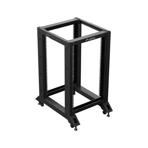 OPEN RACK 18U 600X800 BLACK LANBERG afbeelding 5