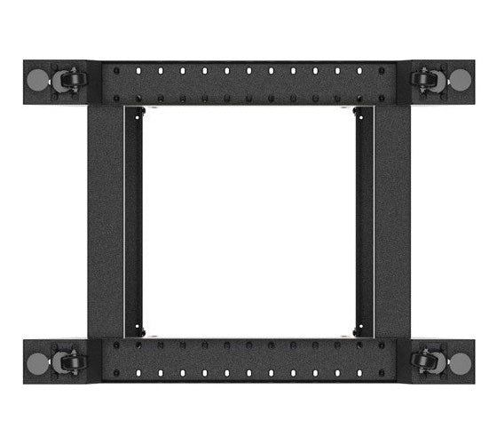 OPEN RACK 18U 600X800 BLACK LANBERG afbeelding 6