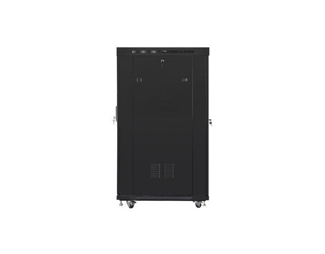 FLOOR-STANDING RACK CABINET 19  22U 800X1000 BLACK PERFORATED LCD DOOR LANBERG (FLAT PACK) V2 afbeelding 3