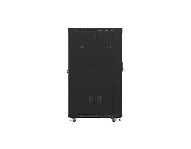 FLOOR-STANDING RACK CABINET 19  22U 800X1000 BLACK PERFORATED LCD DOOR LANBERG (FLAT PACK) V2 afbeelding 5