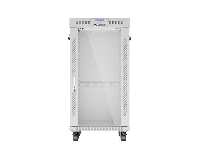 Lanberg FF01-6822-12SL rack cabinet 22U Freestanding rack Grey afbeelding 3