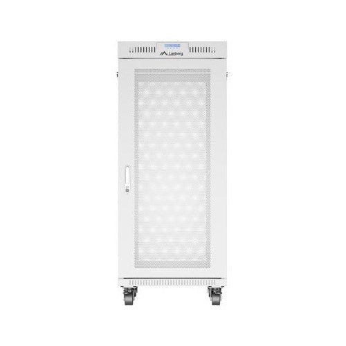 Lanberg FF01-6827-23SL rack cabinet 27U Floor mounted rack Grey afbeelding 3