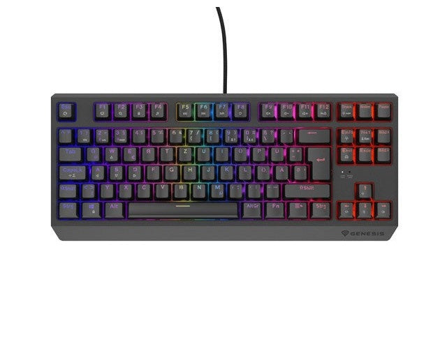 Genesis Gaming Tastatur THOR 230 TKL red kabelgeb. (DE) (NKG-2207) - 5901969444995 - image 1