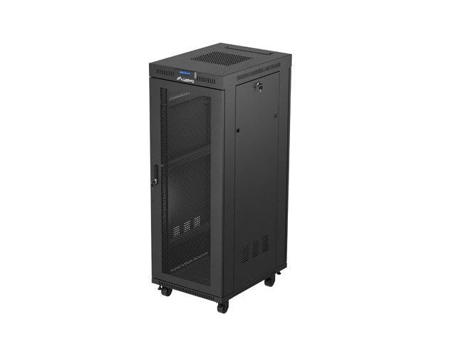 Lanberg FF01-6832-23BL rack cabinet 32U Freestanding rack Black afbeelding 1