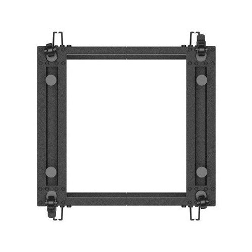 OPEN RACK 19  9U 600X600-1100 ADJ. BLACK LANBERG afbeelding 2