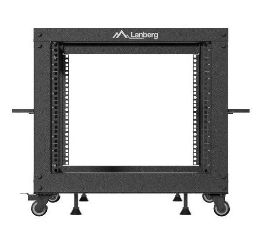 OPEN RACK 19  9U 600X600-1100 ADJ. BLACK LANBERG afbeelding 5