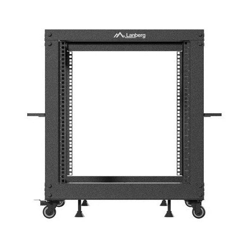 Lanberg OR01-6112-B rack cabinet 12U Freestanding rack Black afbeelding 2