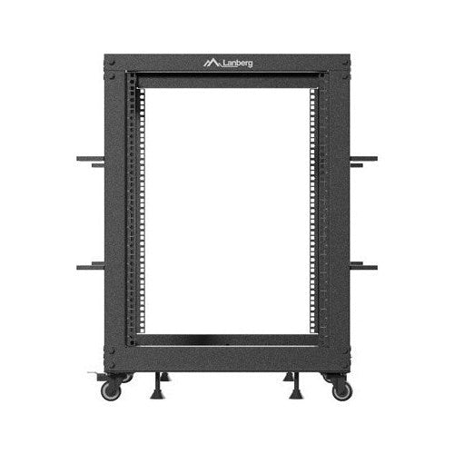 Open Rack 19  15U 600x600-1100 adjustable black afbeelding 3